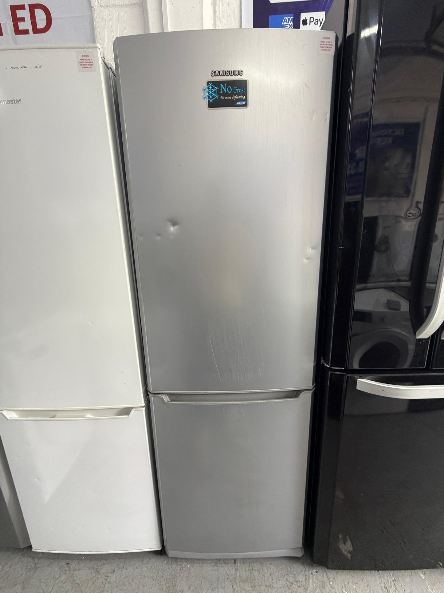 Refurbished Samsung RL38SBPS 60/40 Fridge Freezer - Silver