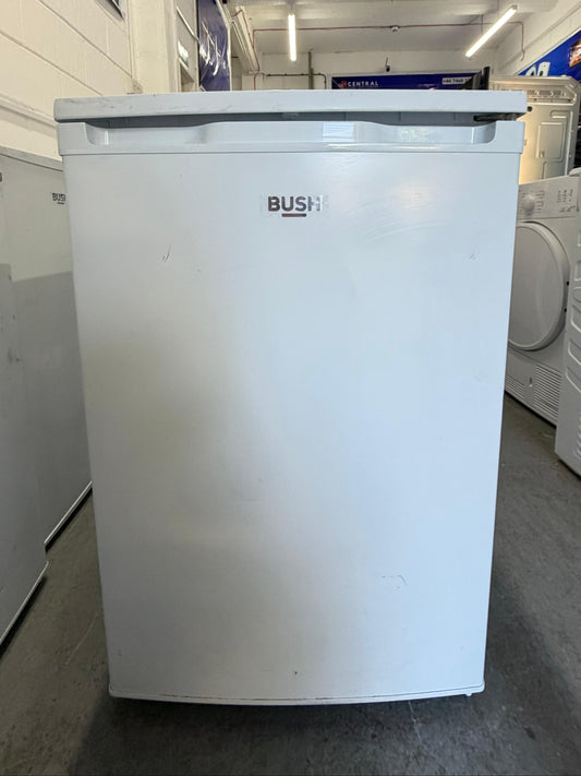 Refurbished Bush MEE5585UCL Under Counter Larder Fridge - White