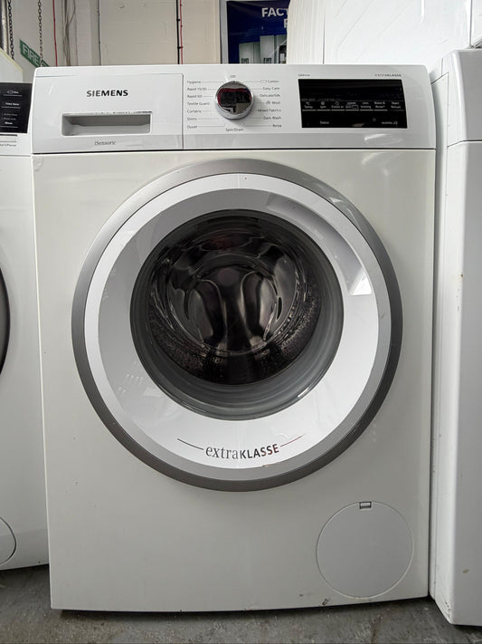 Refurbished Siemens WM14T492GB 9kg 1400 Spin Washing Machine - White