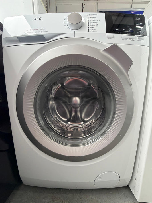 Refurbished AEG L6FBG842R 8kg 1400 Spin Washing Machine - White