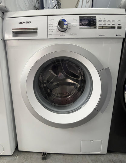 Refurbished Siemens WM12Q390GB 8kg 1200 Spin Washing Machine - White