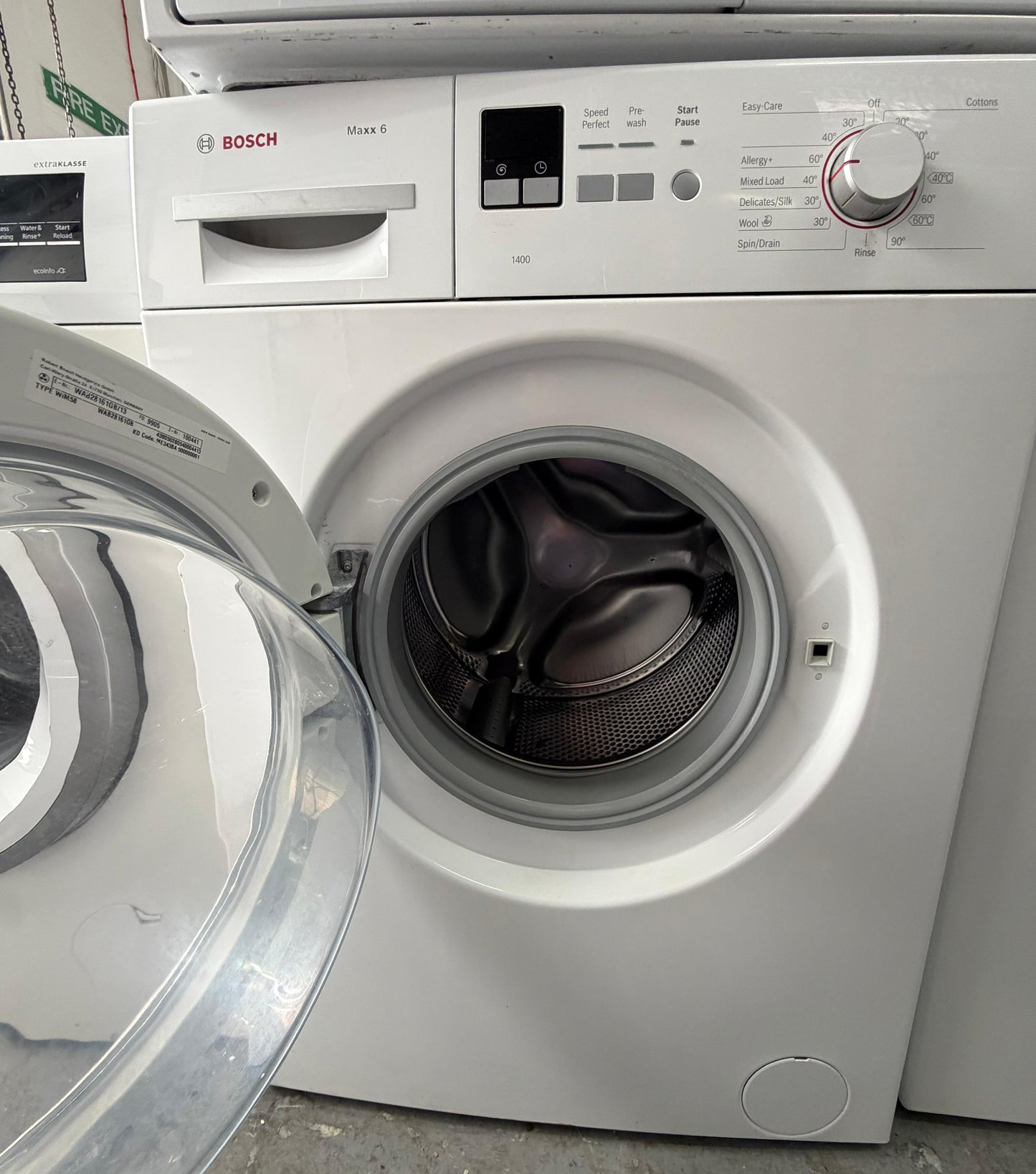 Refurbished Bosch WAB28161GB 6kg 1400 Spin Washing Machine - White