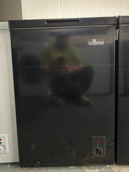 Willow W99CFB 99L Chest Freezer - Black - Unused Grade A