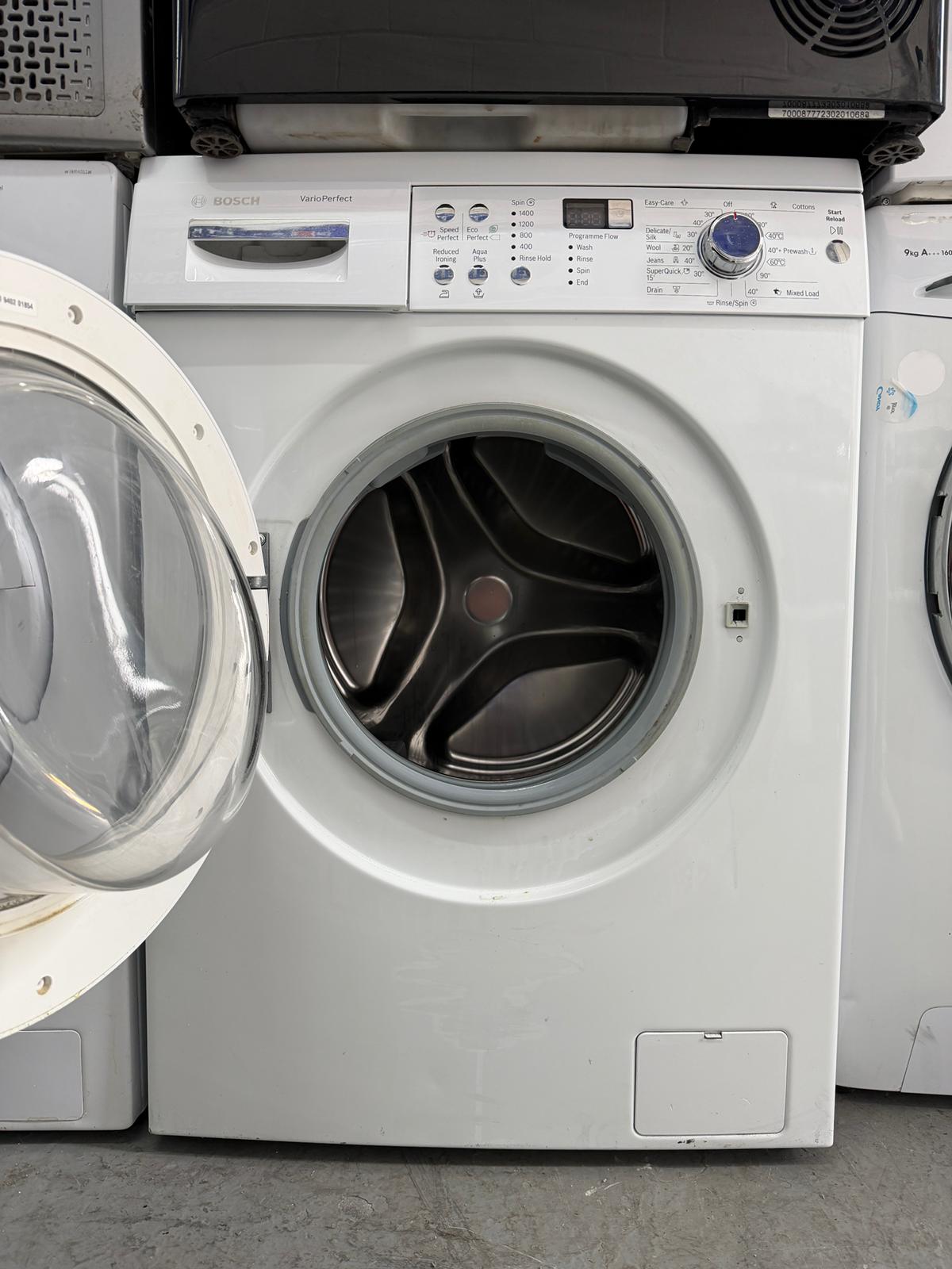Refurbished Bosch WAQ283S0GB 8kg 1400 Spin Washing Machine - White