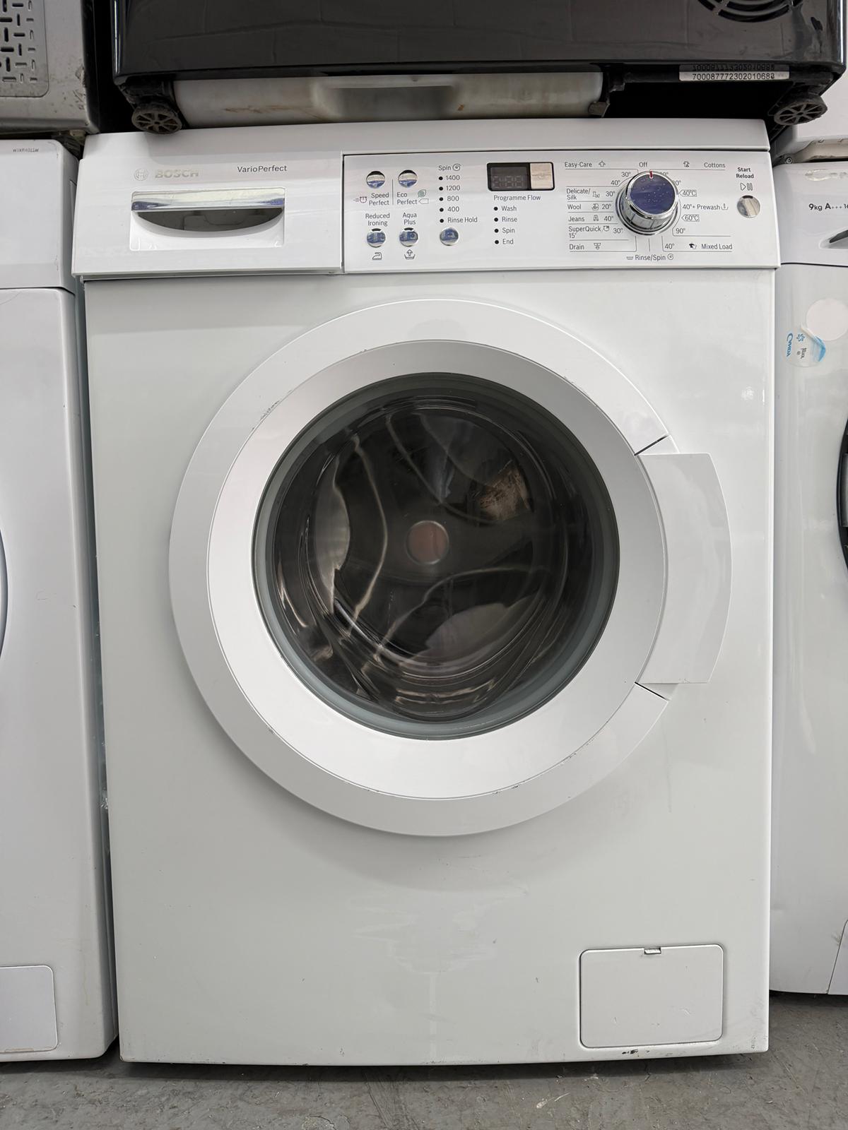 Refurbished Bosch WAQ283S0GB 8kg 1400 Spin Washing Machine - White
