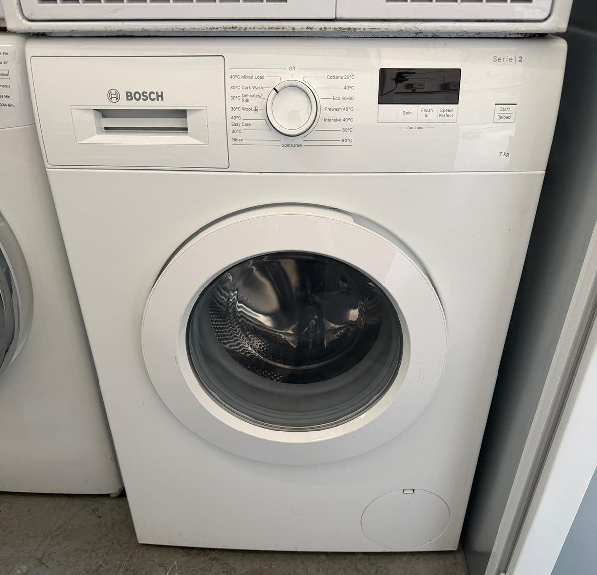 Refurbished Bosch WAJ28008GB 7kg 1400 Spin Washing Machine - White