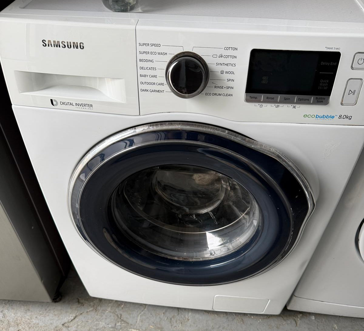 Refurbished Samsung WW80J6410CW 8kg 1400 Spin Washing Machine - White