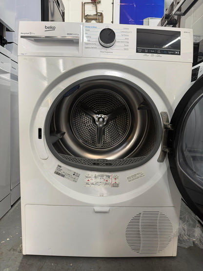 Refurbished Beko B5T4923IW 9kg Heat Pump Tumble Dryer - White