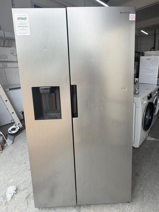 Refurbished Samsung RS67A8811S9 634 L Frost Free American Fridge Freezer - Silver