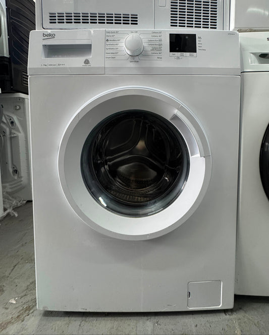 Refurbished Beko WTB740E1W 7kg 1400 Spin Washing Machine - White