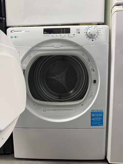 Refurbished Candy CSE V9DF-80 9kg Vented Tumble Dryer - White