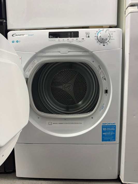 Refurbished Candy CSE V9DF-80 9kg Vented Tumble Dryer - White