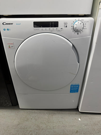 Refurbished Candy CSE V9DF-80 9kg Vented Tumble Dryer - White