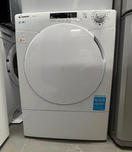 Refurbished Candy CSE V9DF-80 9kg Vented Tumble Dryer - White