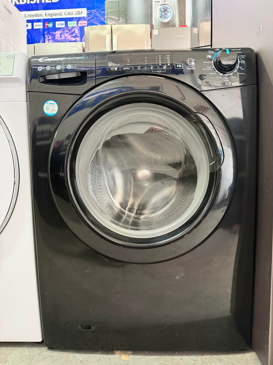 Refurbished Candy CS149TBBE 9kg 1400 Spin Washing Machine - Black