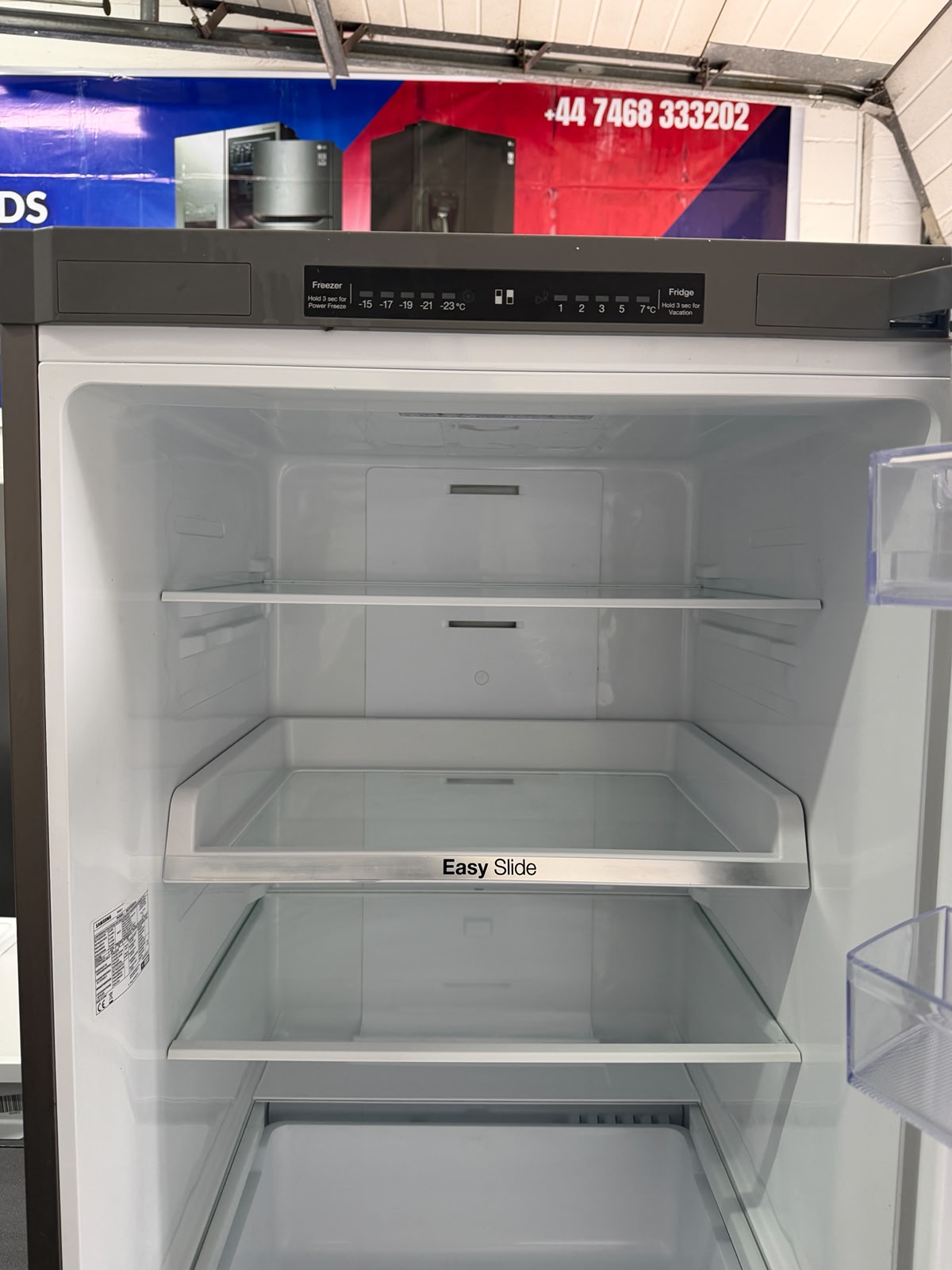Refurbished Samsung RB29FSRNDSA 321 L Frost Free Fridge Freezer - Silver