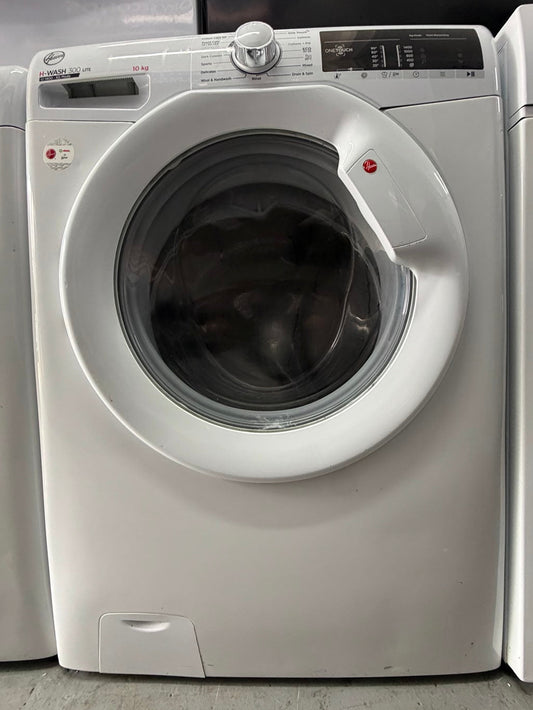 Refurbished Hoover H3W4105TE/1-80 10kg 1400 Spin Washing Machine - White
