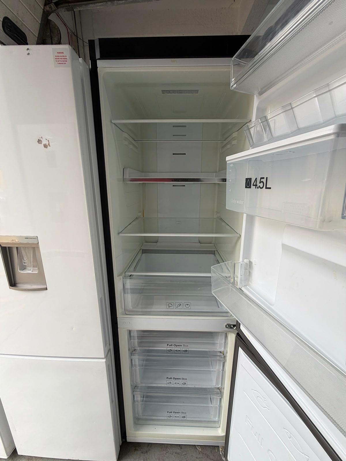 Refurbished Samsung RB31FDJNDBC 310 L Frost Free Fridge Freezer - Black