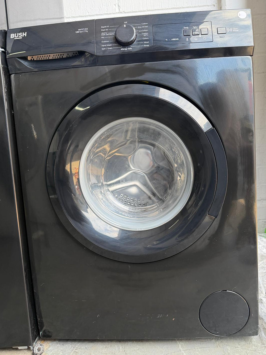 Refurbished Bush WMT0712EB 7Kg 1200RPM Washing Machine – Black