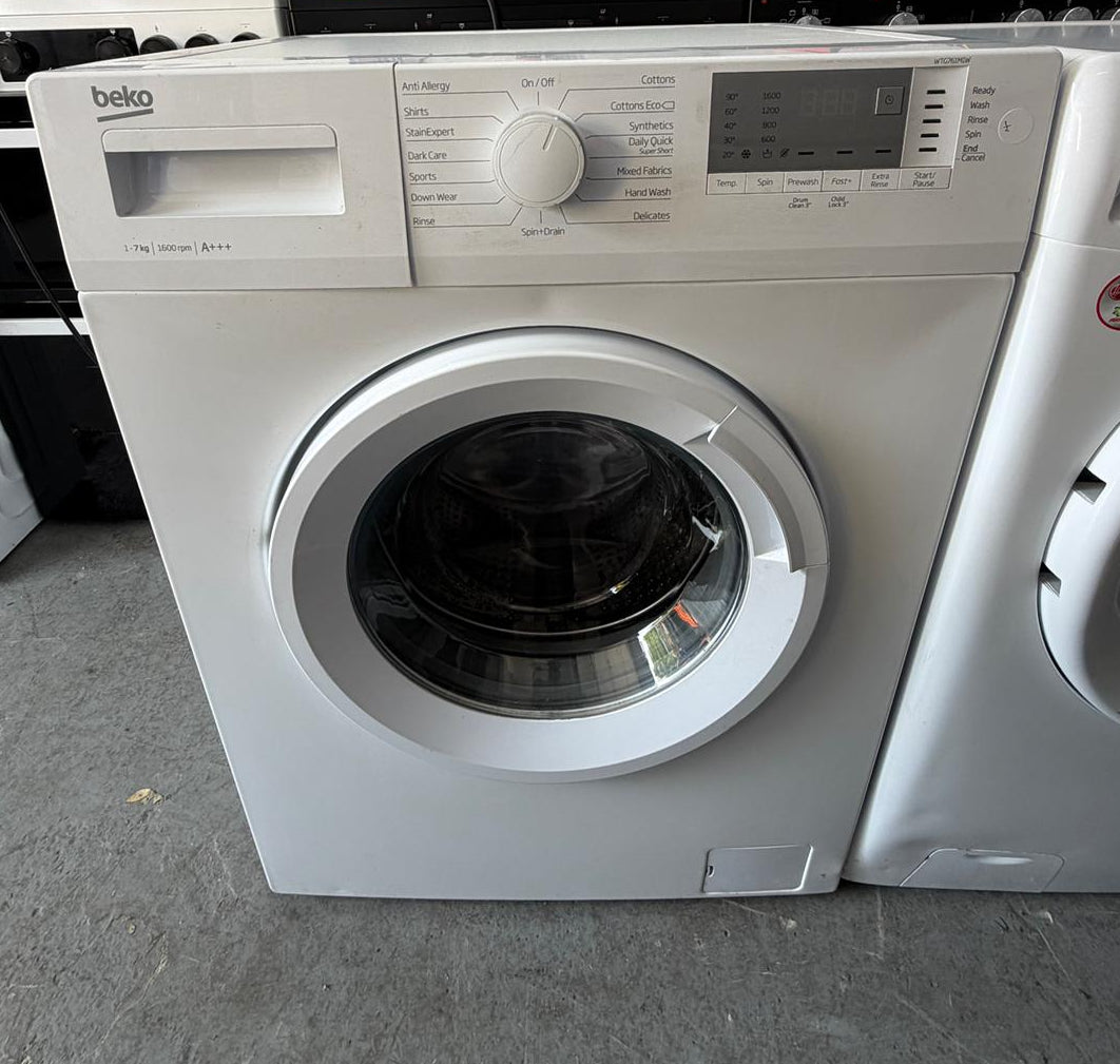Refurbished Beko WTG761M1W 7Kg 1600RPM Washing Machine – White