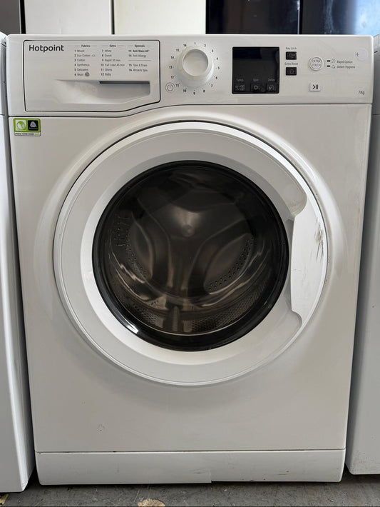 Refurbished Hotpoint NSWM743UW 7Kg 1400RPM Washing Machine – White
