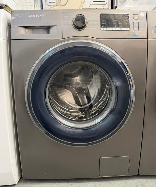 Refurbished Samsung WW80J5555FX 8Kg 1400RPM Washing Machine – Silver