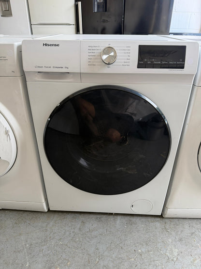 Refurbished Hisense WFQA9014EV 9Kg 1400RPM Washing Machine – White