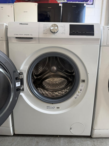 Refurbished Hisense WFQA9014EV 9Kg 1400RPM Washing Machine – White