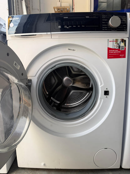 Refurbished Sharp ES-NFB914AWNA 9Kg 1400RPM Washing Machine – White