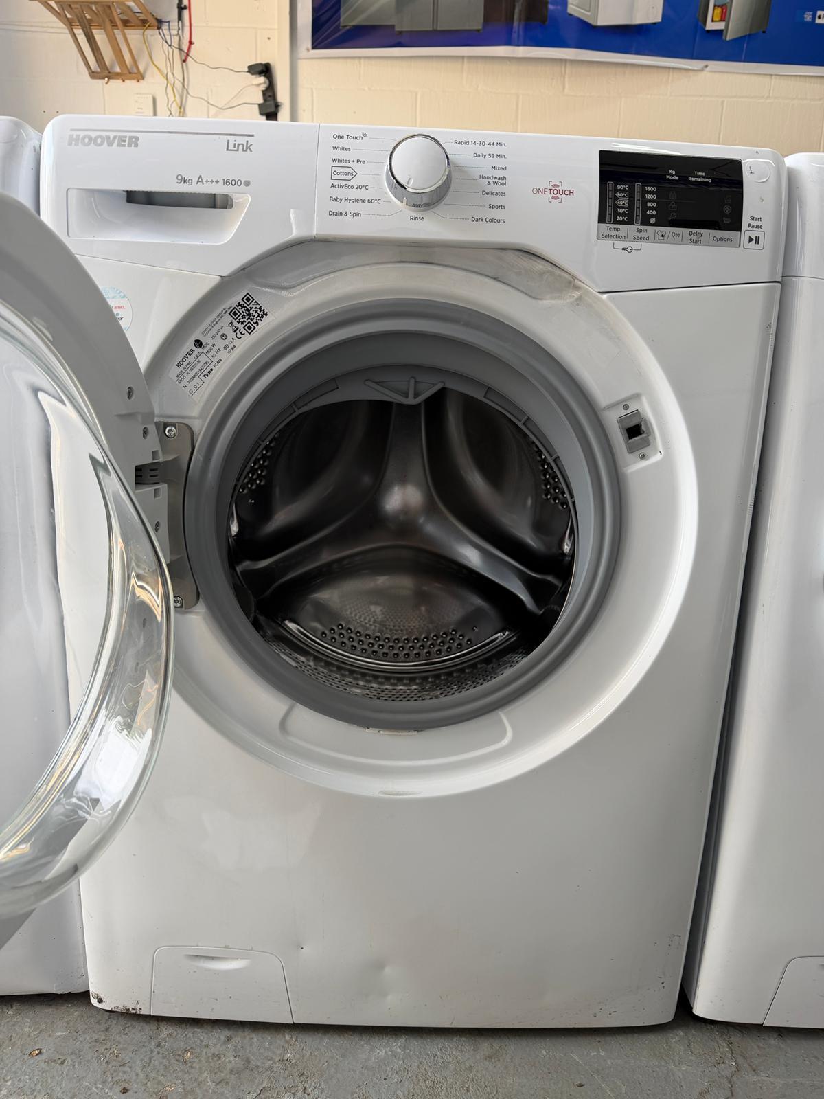 Refurbished Hoover HL1692D3/1-80 9Kg 1600RPM Washing Machine – White