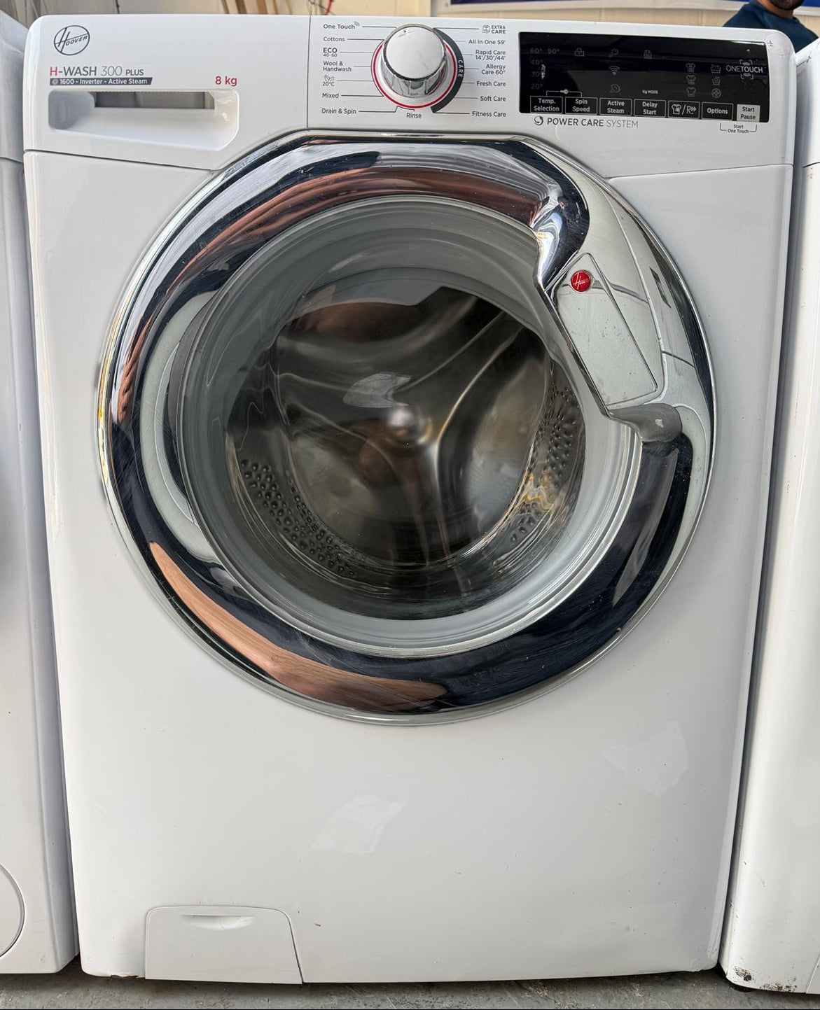 Refurbished Hoover H3WS68TAMCE-80 8Kg 1600RPM Washing Machine – White