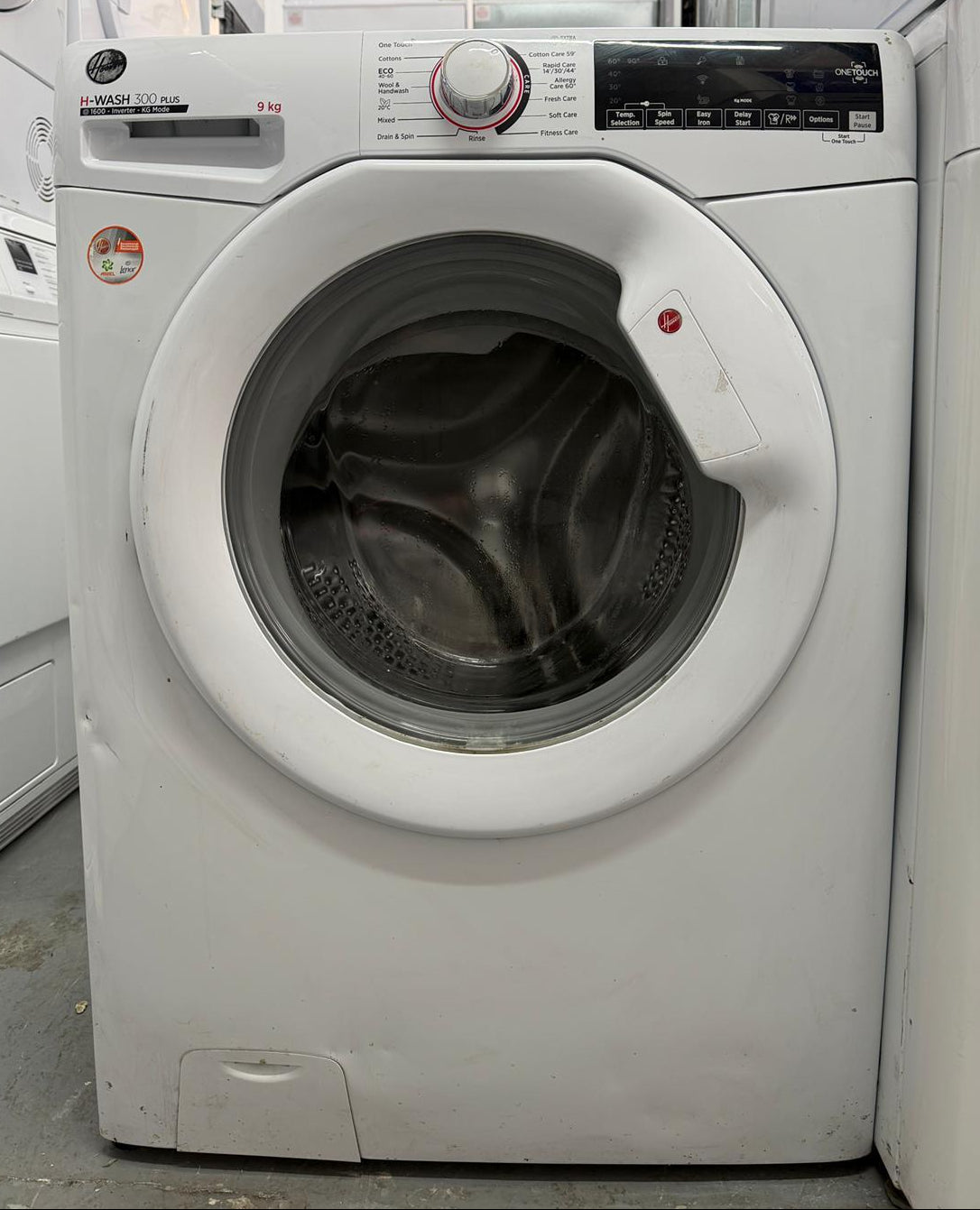 Refurbished Hoover H3W69TME 9Kg 1600RPM Washing Machine – White