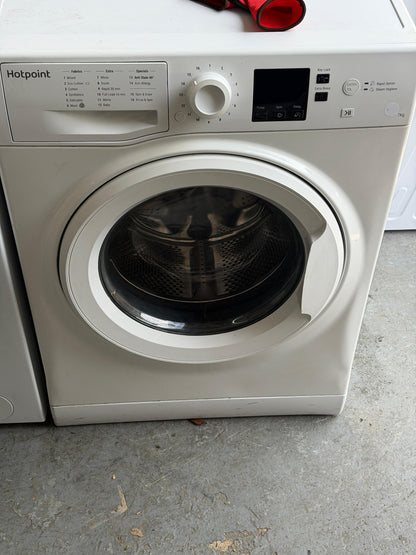 Refurbished Hotpoint NSWM743C 7Kg 1400RPM Washing Machine - White