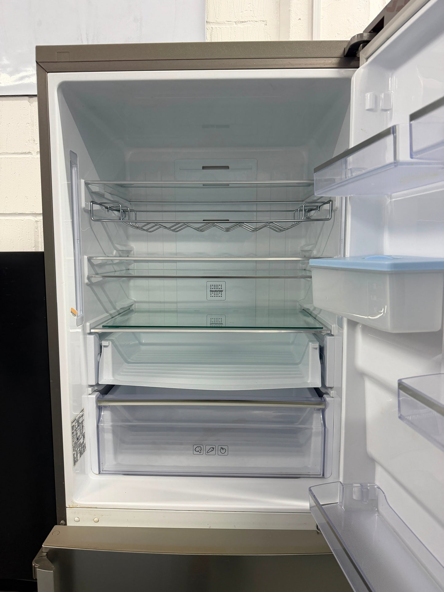 Refurbished Samsung RL4362FBASL 432 L Fridge Freezer - Silver
