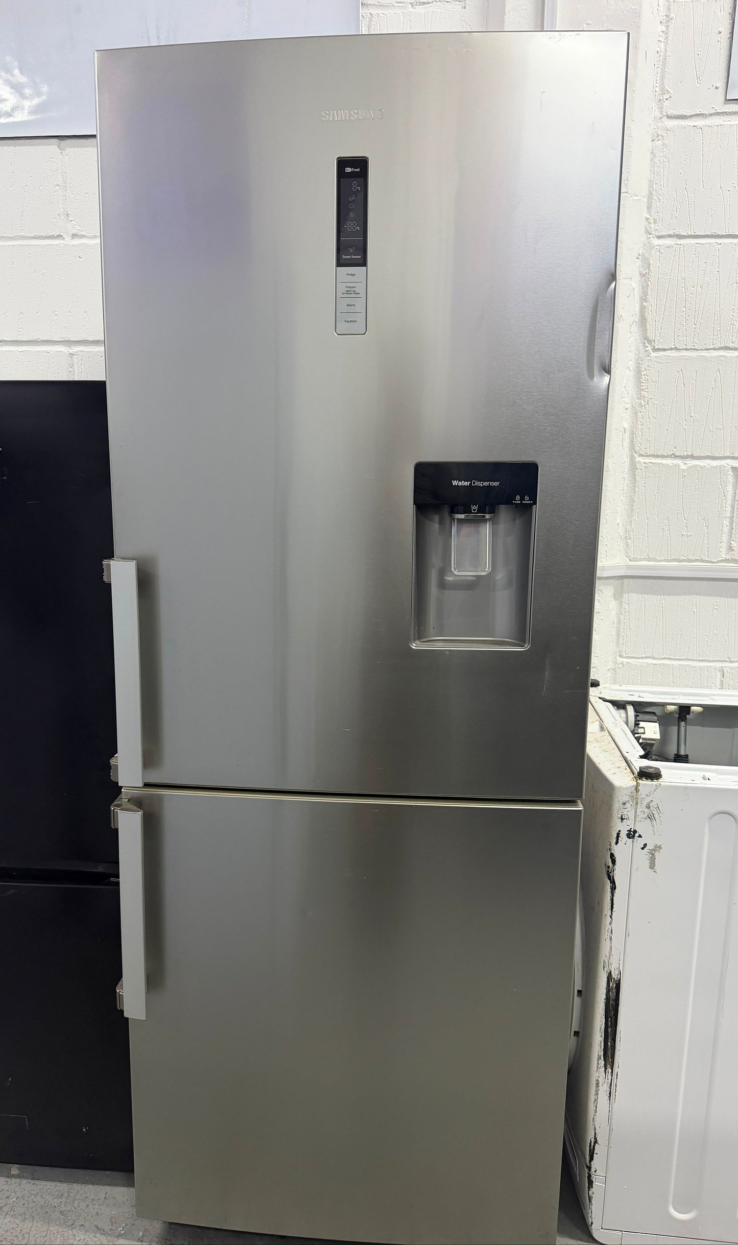 Refurbished Samsung RL4362FBASL 432 L Fridge Freezer - Silver
