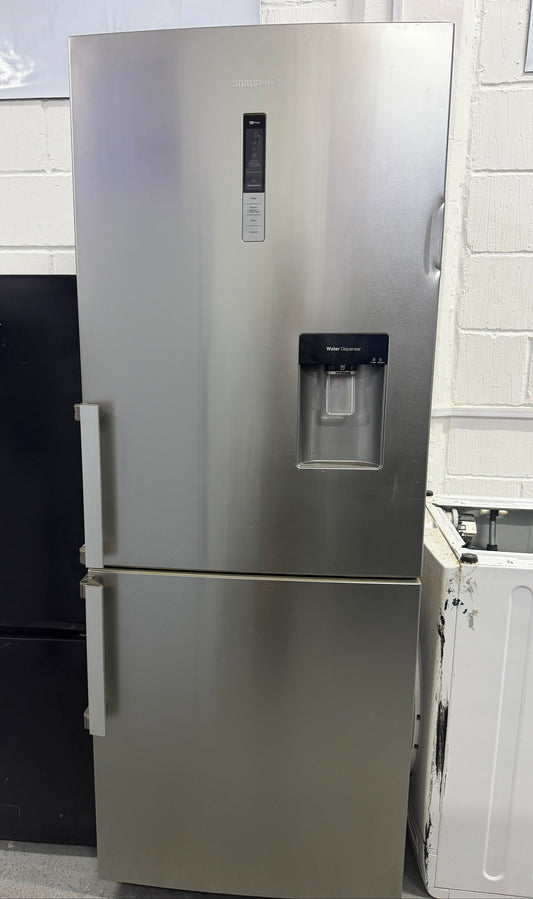 Refurbished Samsung RL4362FBASL 432 L Fridge Freezer - Silver