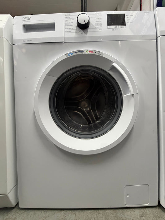 Refurbished Beko WTK72041W 7kg 1200 Spin Washing Machine - White