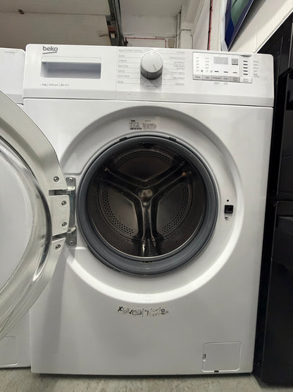 Refurbished Beko WTG841B2W 8kg 1400 Spin Washing Machine - White