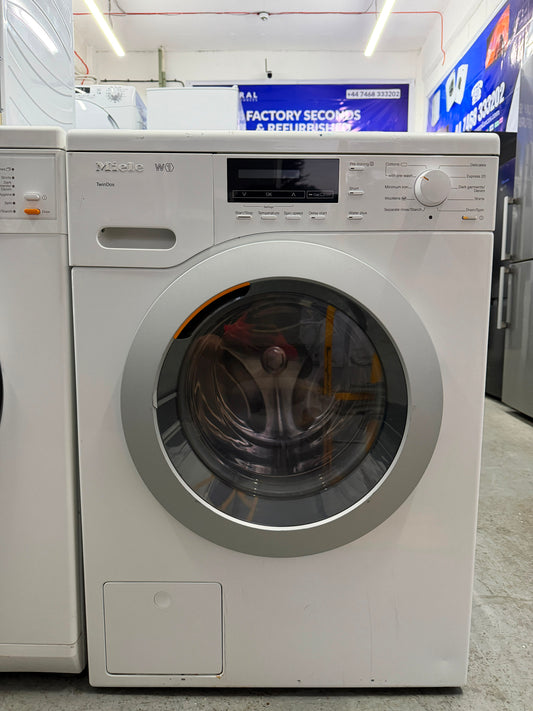 Refurbished Miele WKB120 W1 TwinDos 8kg 1600rpm Washing Machine - White