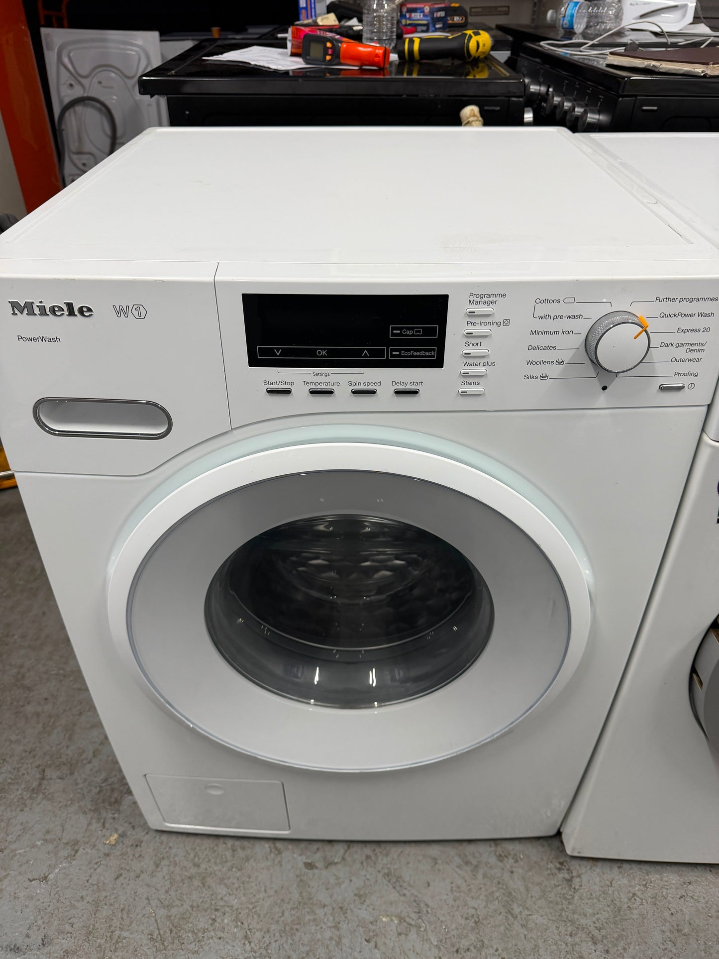 Refurbished Miele WSD023 WCS 8kg Washing Machine - White