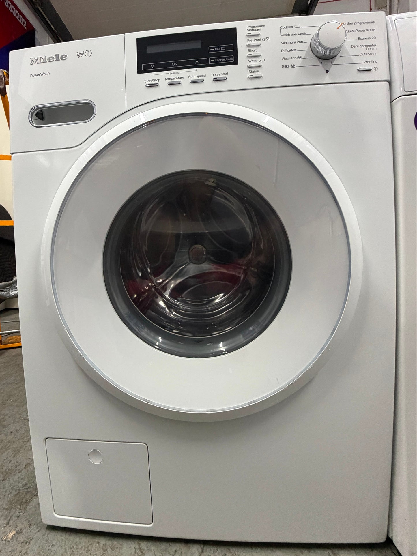 Refurbished Miele WSD023 WCS 8kg Washing Machine - White