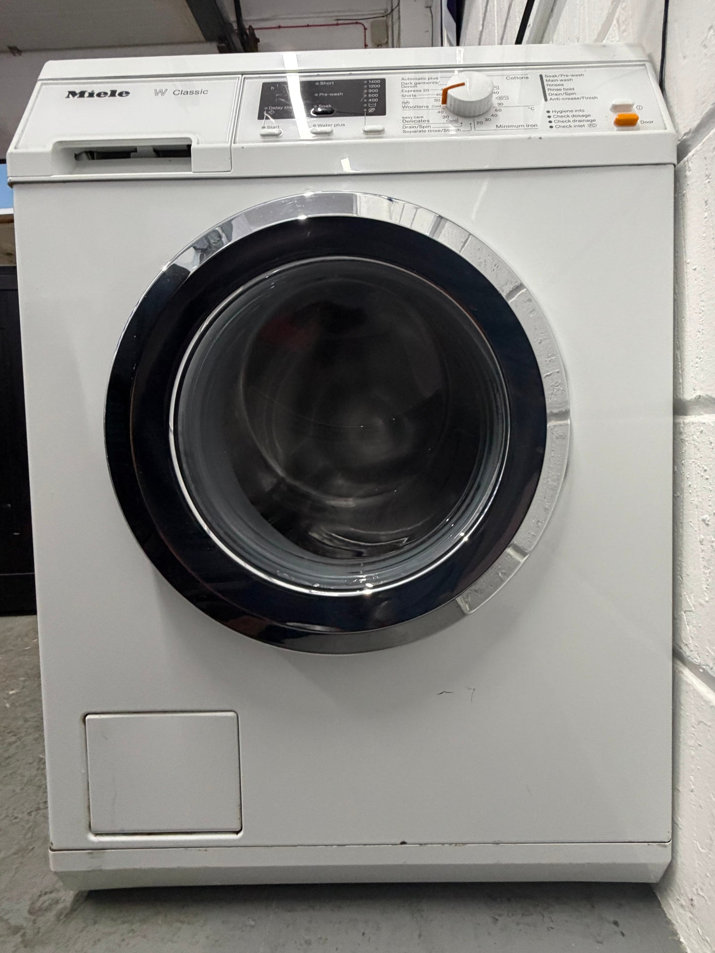 Refurbished Miele WDA110 WCS 7kg Freestanding Washing Machine - White