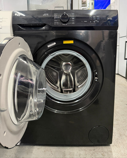 Refurbished Bush WMT0712EB 7Kg 1200RPM Washing Machine – Black