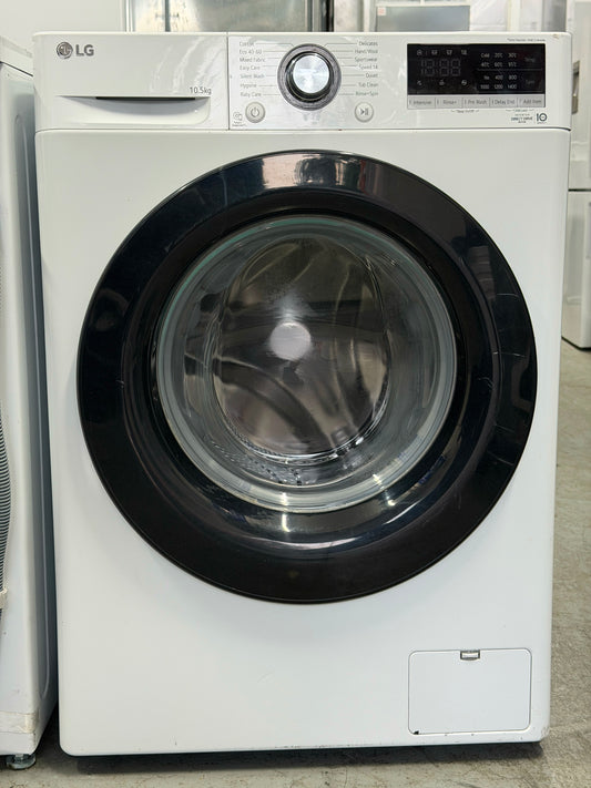 Refurbished LG F4V310WNEH 10.5Kg 1360RPM Washing Machine – White