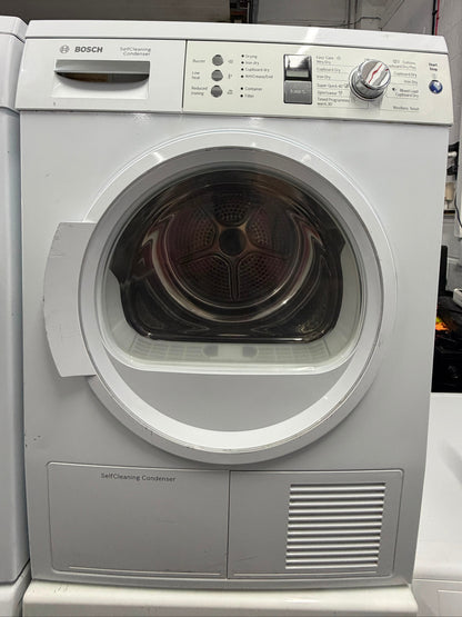Refurbished Bosch WTW863S0GB Series 6 7kg Heat Pump Tumble Dryer - White