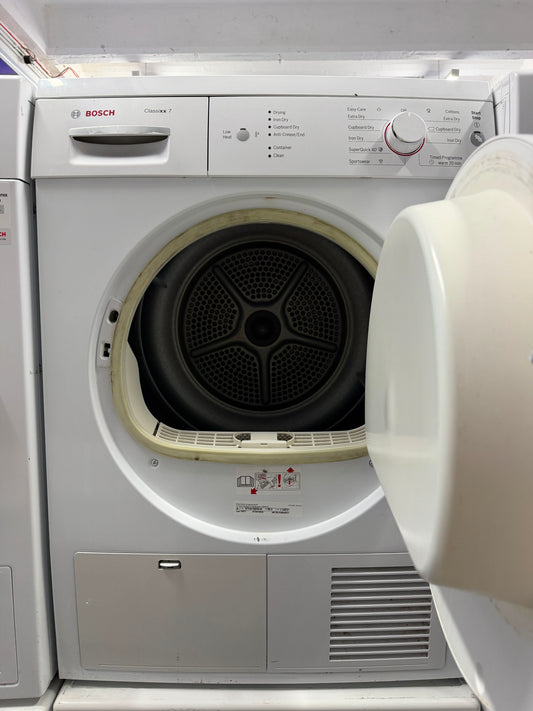Refurbished Bosch WTE84106GB Series 6 7kg Condenser Tumble Dryer - White