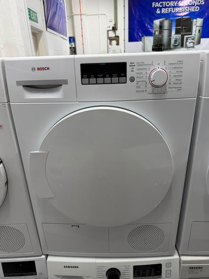 Refurbished Bosch WTB84200GB 8kg Condenser Tumble Dryer - White