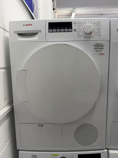 Refurbished Bosch WTB84200GB 8kg Condenser Tumble Dryer - White