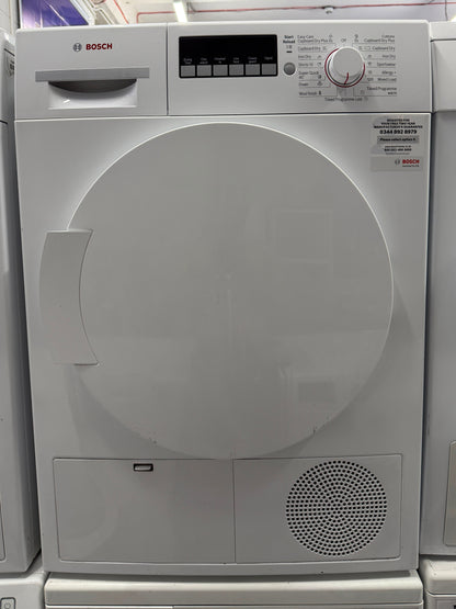 Refurbished Bosch WTB84200GB 8kg Condenser Tumble Dryer - White