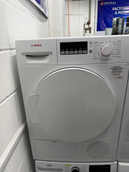 Refurbished Bosch WTB84200GB 8kg Condenser Tumble Dryer - White
